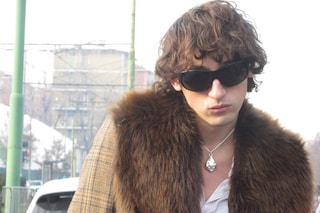 Milan Fashion Week Men's AW23 Street Style