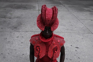 Charlie Le Mindu Rouge Collection Aweng Chuol