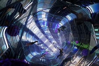 Ascensio space elevator concept art
