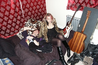 Gordon Raphael, Vyvyan Wyld and Anna Mercedes (2003)