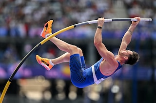 Anthony Ammirati of Team France men&#39;s pole vault