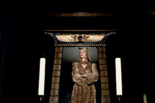 Twiggy in leopard print Biba, 1971 &#169;Justin De Vill