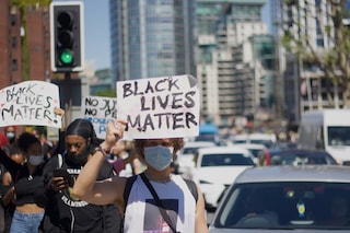 Black Lives Matter London protest