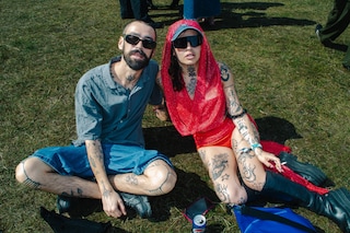 Charli xcx LIDO festival street style