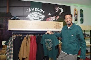 Travis Bennet at Dickies x Jameson Collaboration E