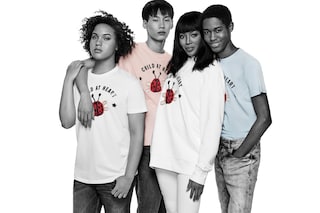 diesel naomi campbell charity child video 