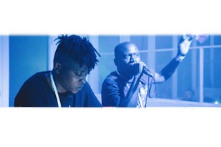 Bamba Pana and Makaveli performing at Unsound, 2018
