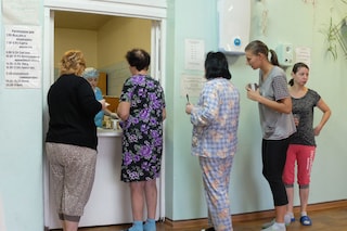 Sasha Chaika Russian infectious disease hospital