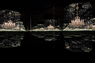 Yayoi Kusama,  “Chandelier of Grief” (2016/2018)  
