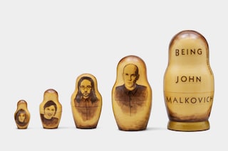 Being John Malkovich nesting dolls together