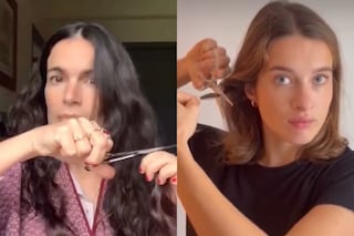 Iranian women French actresses’ solidarity haircuts