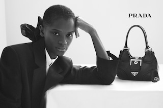 PRADA Letitia Wright SS23 campaign