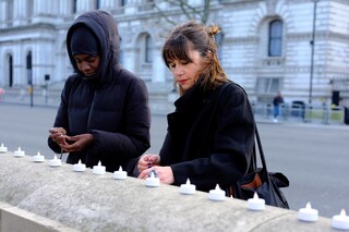 The Museum of Homelessness vigil, March 2022