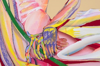 Christina Quarles, “Glad Ta See Ya Here” (detail), (2023)
