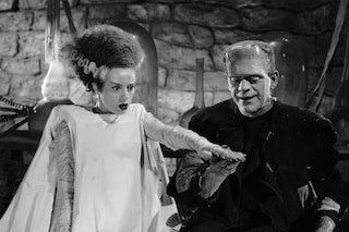 Bride of Frankenstein mallen streak hairstyle