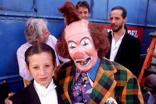Santa Sangre clown circus makeup