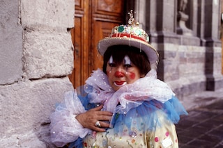 Santa Sangre clown circus makeup