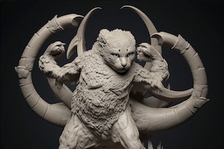 Eva &amp; Franco Mattes, Cursed Cat (2026) AI Generated Image