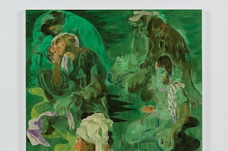 Salman Toor, The Inheritors (2022), Oil on canv