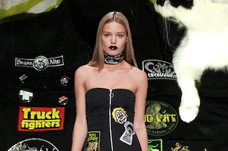 Ashley Williams AW15, Dazed, Gif, Paul Wagenblast