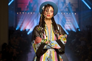 Karlie Kloss as Boy George, Jean Paul Gaultier Wom