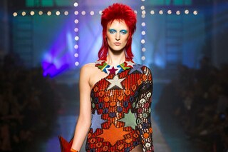 Franzi Mueller as David Bowie, Jean Paul Gaultier 