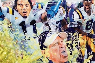 "Lemon Lime Victory" 2008 Watercolor on Paper