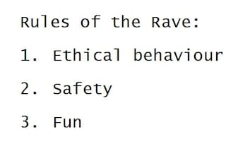 Rave Ethics