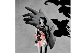 Carven AW14, Herbert Bayer + John Baldessari 