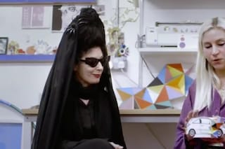 Diane Pernet and Fred Butler