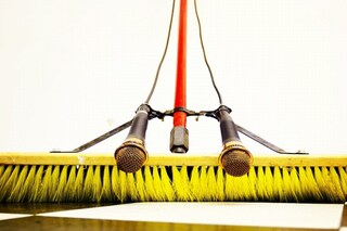 10. Broom sweep sound thing