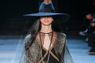 Lily McMenamy at Saint Laurent