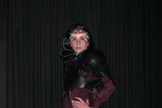 Fourth year student Sarah de Grunne