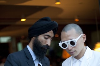Waris Ahluwalia &amp; Terence Koh. Shot by David Benne