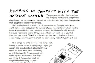 How to survive a British prison