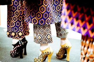 Prada Womenswear AW12. Photography Morgan O'Donova