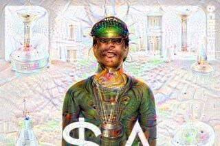 ASAP Rocky through Deep Dream