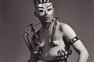 Fakir Musafar’s “C Clamp Shaman”, Self-Portrait, 1964