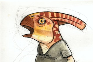 &quot;cellphone&quot; watercolour, ink and graphite on paper