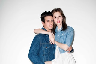 Levi’s opening ceremony trucker jacket Levi's x Opening Ceremony Denim Trucker Track Jacket