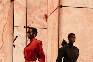 Saint Laurent SW25 womenswear show by Anthony Vaccarello