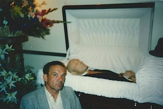 Wayne Propst at WB&#39;s funeral - self portrait