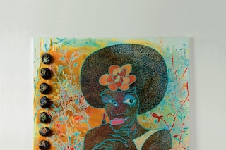 Blossom - Chris Ofili, 1997. Courtesy Contemporary