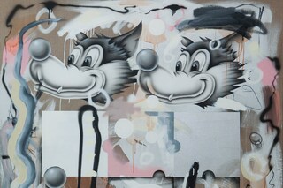 Untitled painting, (Equation 2), 2011mixed media o