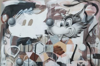 Untitled painting, (Equation 3), 2011mixed media o