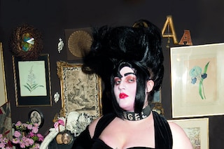 Angel Rose, artist wears her own clothes