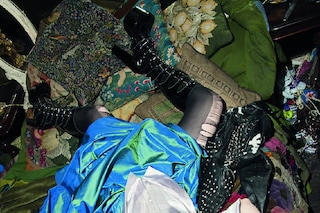 Tara Byakko, fashion designer and stylist, wears d