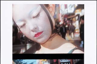 Kaori wears bodysuit by Prada