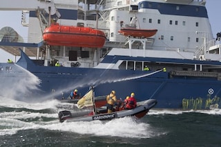 Nordica Icebreaker Action near Fehmarn