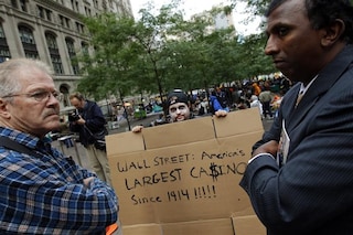 An Occupy protester, Dazed Digital